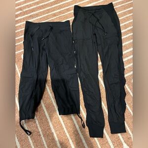 Lululemon studio jogger and capri bundle size 4